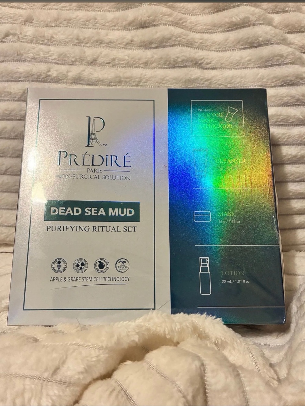 Prédiré Dead Sea Mud Purifying Ritual Set – White